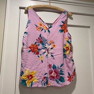 Old navy tropical tank top